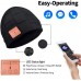 Bluetooth Beanie Hat, Man Women Gifts, Wireless Headphone Winter Knit Hats Music Cap with Stereo Speaker &amp; MIC, Unique Christmas Birthday Tech Gifts for Men Women Teen Boys Girls