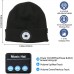 Bluetooth Beanie, LED Beanie Hat with Light, Gifts for Men&amp;Women Headlamp Headphone Beanie USB Rechargeable Lighted Cap with Stereo Speakers &amp; MIC Unique Tech Gifts for Men Dads Women Boys and Girls
